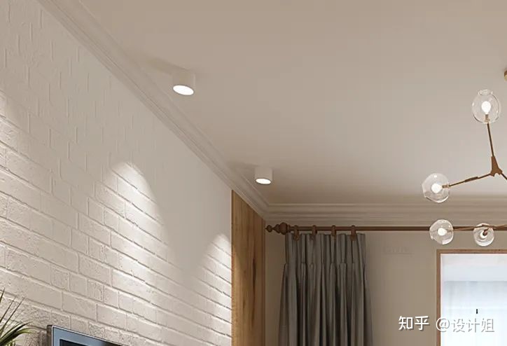 客廳不吊頂，怎么裝修好看？