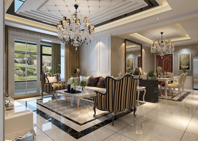 140平米四居室裝修攻略 簡(jiǎn)歐全包28萬(wàn)！-金輝天鵝灣裝修