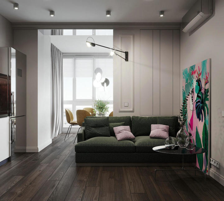 現代田園風格裝修效果圖_客廳裝修現代簡約風格_現代裝修風格