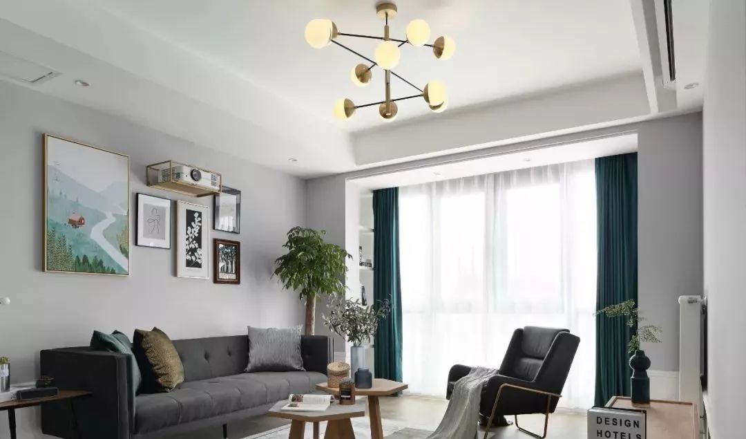 117㎡北歐風格裝修，引春入室，在三九天里享受悠然時光！