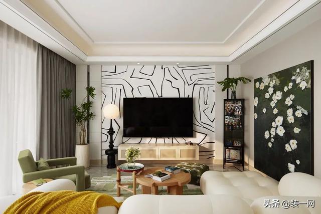 房屋浪漫布置圖片(95平米法式風格裝修，輕奢浪漫居所，姐妹們的夢想小家)(圖4)