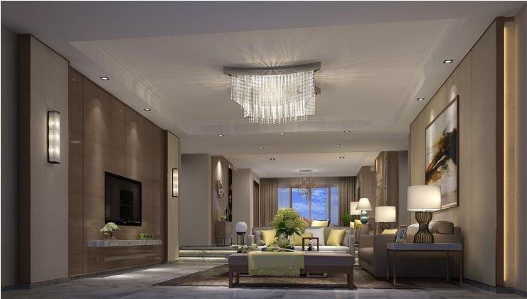 330平米的房子裝修只花了26萬，現(xiàn)代風(fēng)格讓人眼前一亮！-楓林九溪?jiǎng)e墅裝修