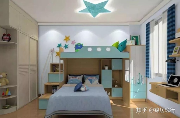 小平房?jī)和垦b修_兒童房設(shè)計(jì)與裝修_裝修量房設(shè)計(jì)