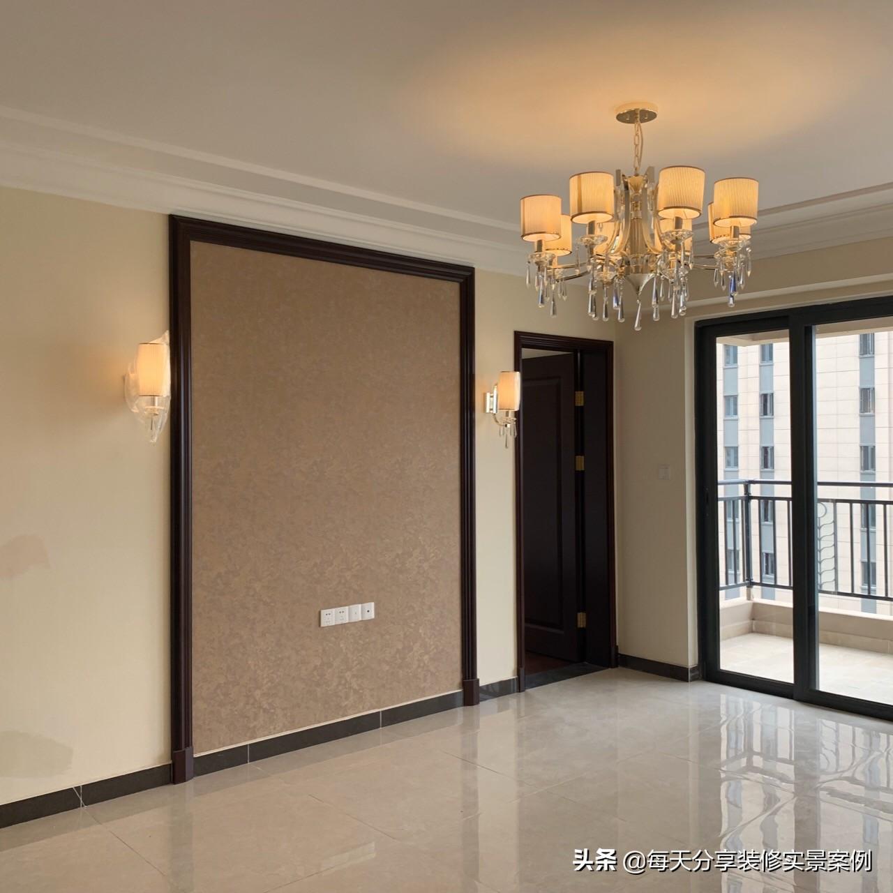 她家改造完工的恒大精裝房，效果特別漂亮，朋友看了都羨慕，曬曬