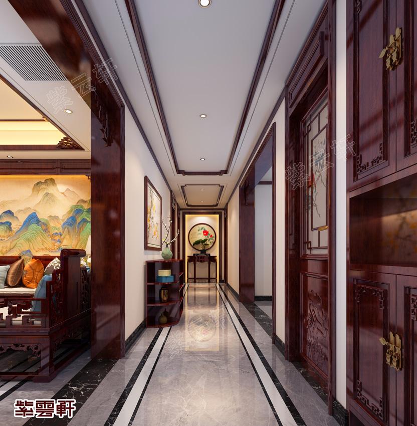 200㎡中式三居，化復(fù)古為時(shí)尚，是古典美的歷史延續(xù)