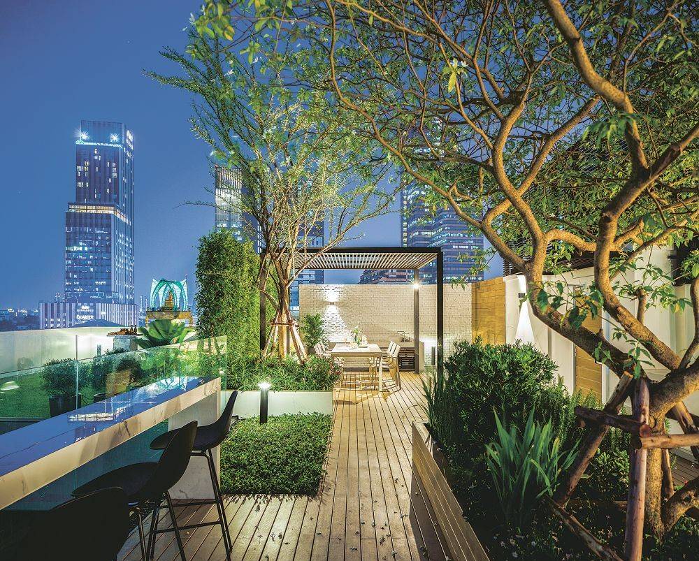 13個(gè)樓頂“露臺(tái)花園”裝修案例，有露臺(tái)就這樣裝，比別墅還舒服