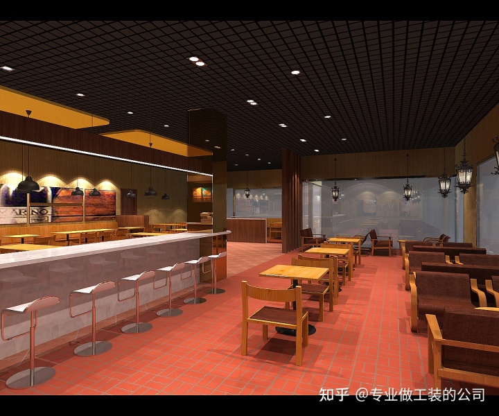 杭州自助餐廳設(shè)計(jì)，談?wù)勛灾蛷d設(shè)計(jì)這幾個(gè)要點(diǎn)-浙江國(guó)富裝飾