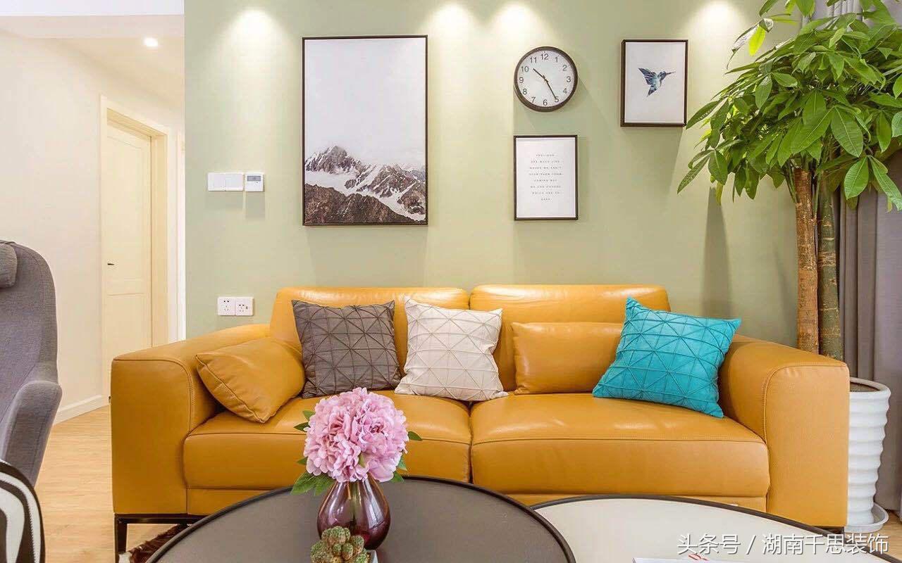 暖色調(diào)北歐風(fēng)裝修實拍圖，擋不住的陽光與浪漫