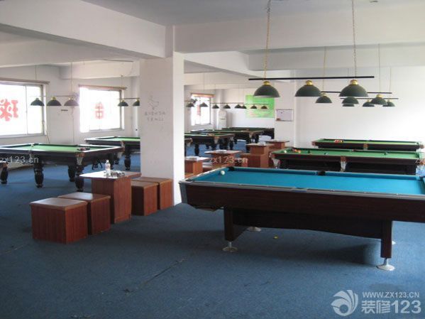 臺(tái)球廳裝修多少錢？臺(tái)球廳面積是100平米
