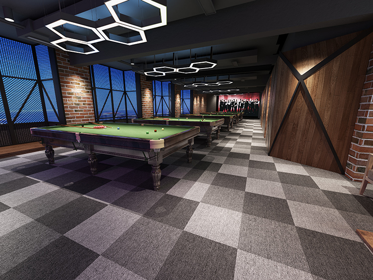 臺(tái)球廳裝修如何做？休閑臺(tái)球廳設(shè)計(jì)裝修效果圖