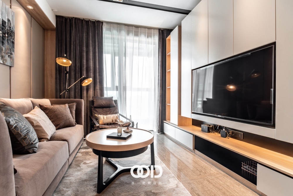 客廳窗簾裝修效果圖給有品質(zhì)的家，注入一些溫度現(xiàn)代簡約客廳設(shè)計圖片賞析