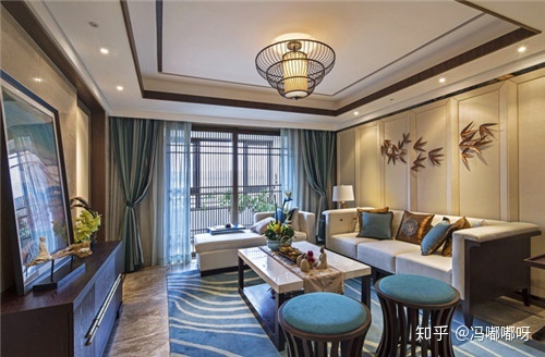 無電視客廳裝修效果圖賞析！這種設計還真頭一回見！