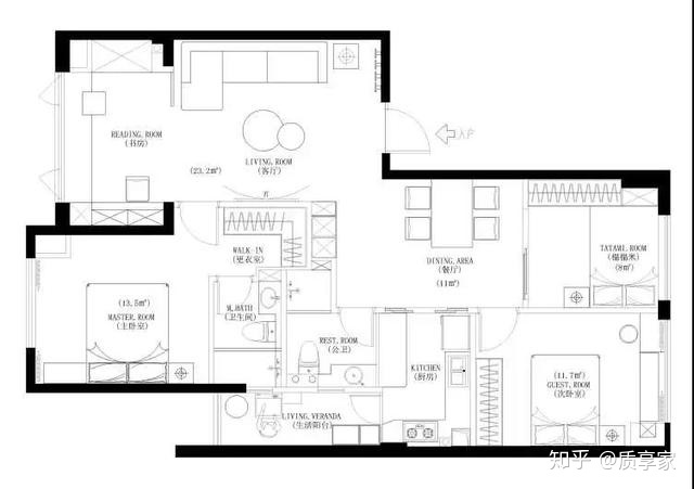 簡(jiǎn)潔大方的小日式裝修，質(zhì)鼎為你獨(dú)家定制！