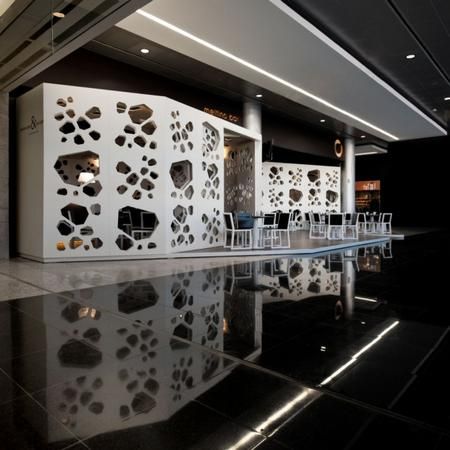 咖啡店裝修效果圖 來自葡萄牙的幾何藝術空間