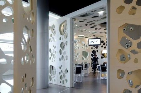 咖啡店裝修效果圖 來自葡萄牙的幾何藝術空間