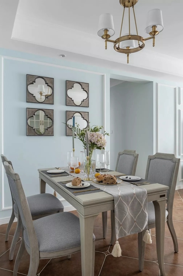 120平米現(xiàn)代美式三居室裝好了，全屋配色美極了，忍不住曬曬！