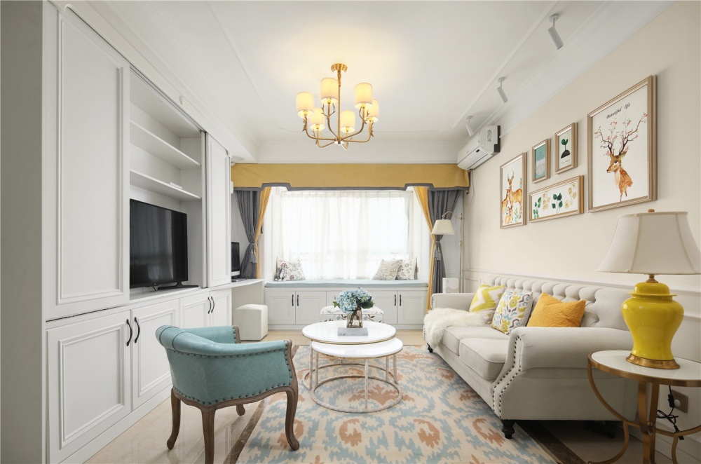 吊頂裝修效果圖這個(gè)設(shè)計(jì)好大膽，主臥直接變成兩美式經(jīng)典設(shè)計(jì)圖片賞析