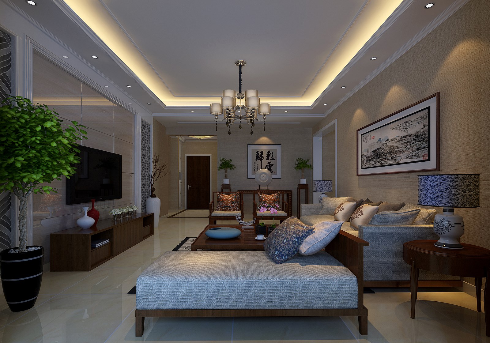 書房裝修效果簡約圖_裝修空間圖_幸?？臻g裝修效果圖