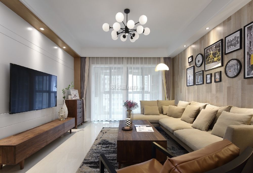 三室兩廳裝修240套方案裝修效果_幸?？臻g裝修_幸?？臻g裝修效果圖