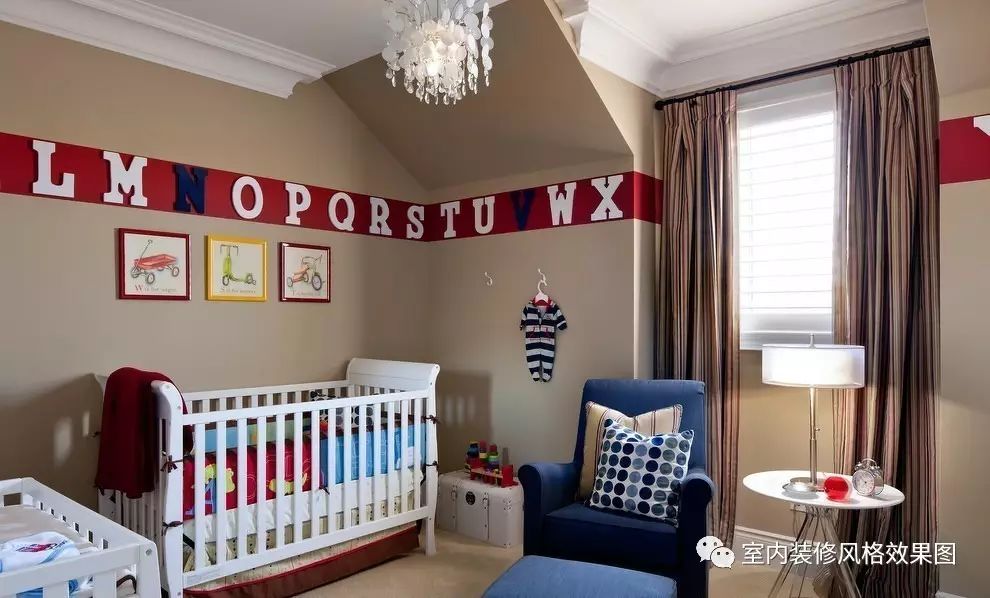 4個階段，12款效果圖，給你家寶貝也準(zhǔn)備一間獨(dú)一無二的兒童房吧