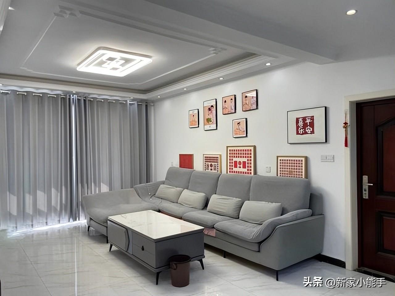 00后婚房，簡單裝修不豪華，室內(nèi)面積不大，新生活真的很幸福