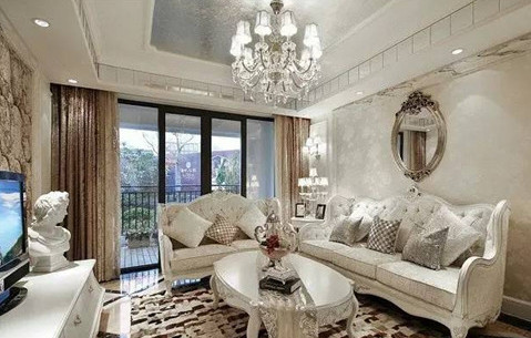 歐式客廳裝修效果圖片小戶型_復古歐式廁所裝修效果圖小戶型_小戶型簡歐風格裝修效果圖