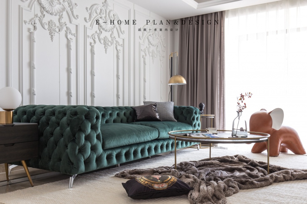 客廳沙發(fā)裝修效果圖爆改精裝房才算改造？我不爆行不其他客廳設(shè)計(jì)圖片賞析