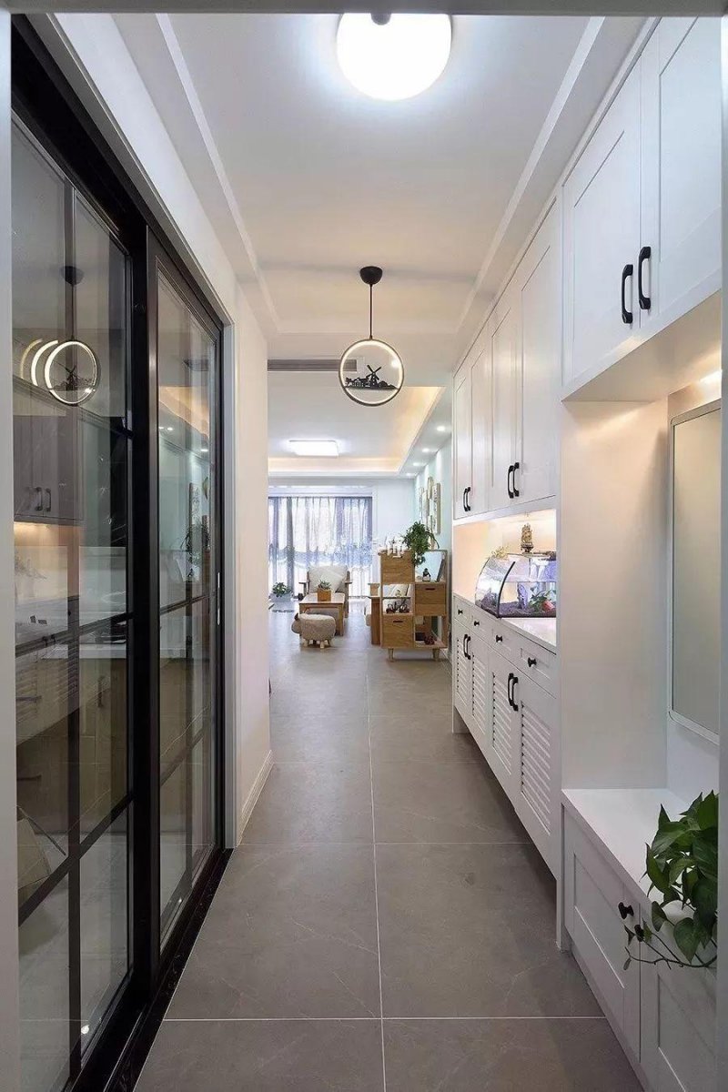 122㎡全屋高能：玄關(guān)收納/無吊頂/觀景陽臺，贊！