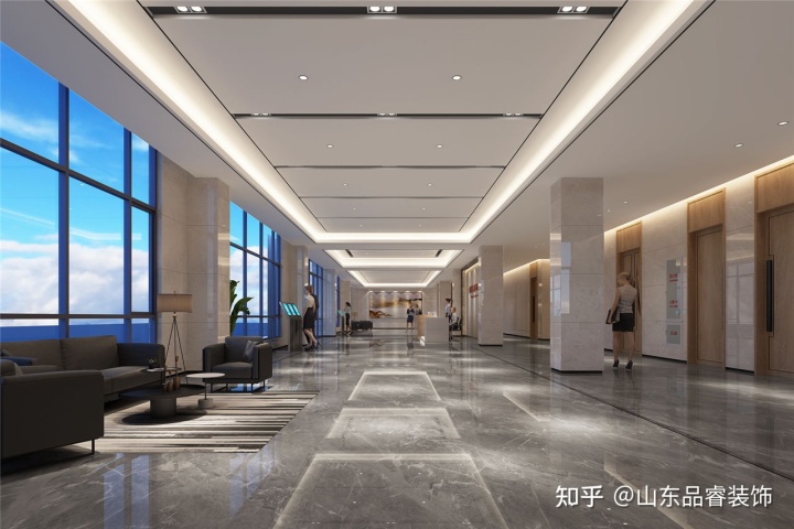 辦公室裝修設(shè)計(jì)吊頂?shù)奶旎ò逵心男?？六種天花板樣式有你相中的嗎？