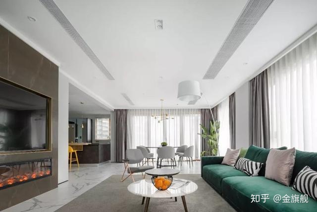 輕奢現代簡約裝修案例分享，清新淡雅！