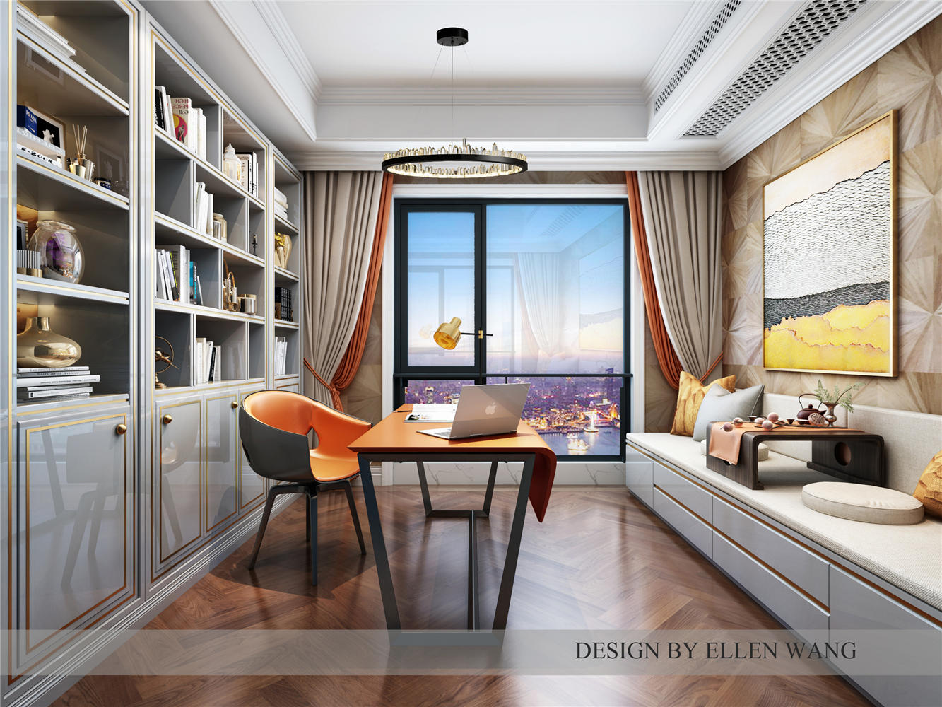 品質生活必備的一個小房間，小書房設計風格技巧有哪些？