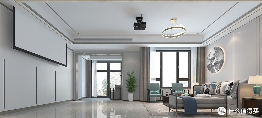 看南通夫妻的新中式風(fēng)格裝修，那叫一個高級，全屋清爽，超級治愈