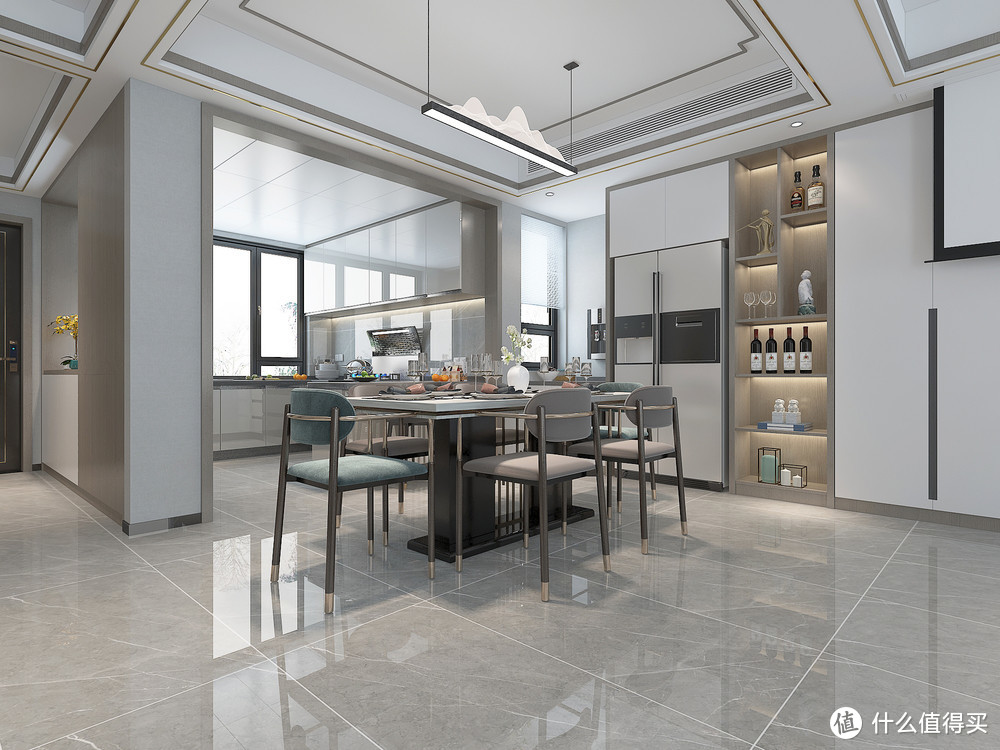 看南通夫妻的新中式風(fēng)格裝修，那叫一個高級，全屋清爽，超級治愈