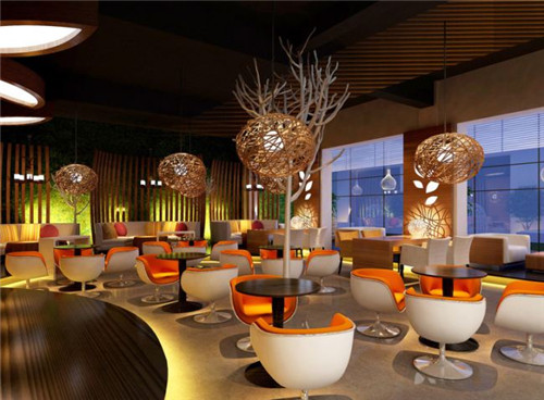 咖啡書(shū)店裝修效果圖_咖啡店裝修_咖啡書(shū)吧裝修效果圖