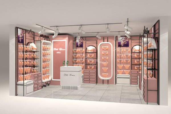 內(nèi)衣店裝修效果圖_飾品店裝修效果_復古銀飾店裝修效果