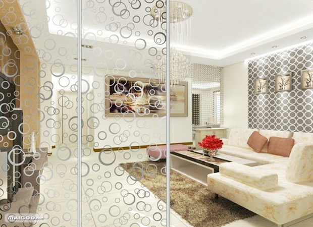 餐廳活動隔斷屏風墻_隔斷墻壁畫圖片_隔斷墻裝修