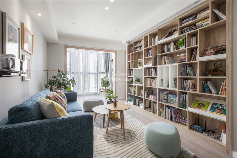 客廳窗簾裝修效果圖歡樂佳園裝飾|我家，不是樣板房北歐極簡客廳設(shè)計(jì)圖片賞析