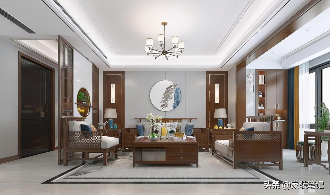 看多了裝修案例，還是覺得新中式最耐看，一直都很經典，非常喜歡
