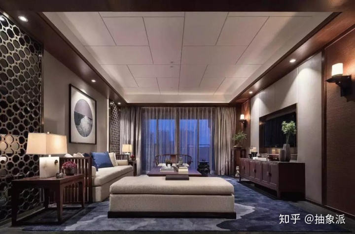 新中式風格裝修效果圖分享，沉穩(wěn)儒雅的裝修風格