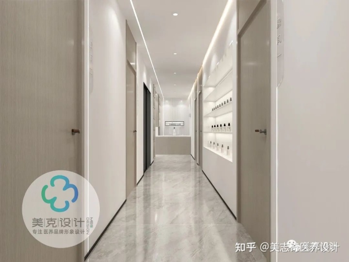 昕美醫(yī)療美容機構(gòu) | 美容機構(gòu)店面裝修設(shè)計，讓輕奢情調(diào)定格出彩！