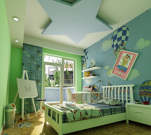 兒童臥室裝修效果圖_臥室裝修效果圖片_簡(jiǎn)歐臥室裝修效果圖片