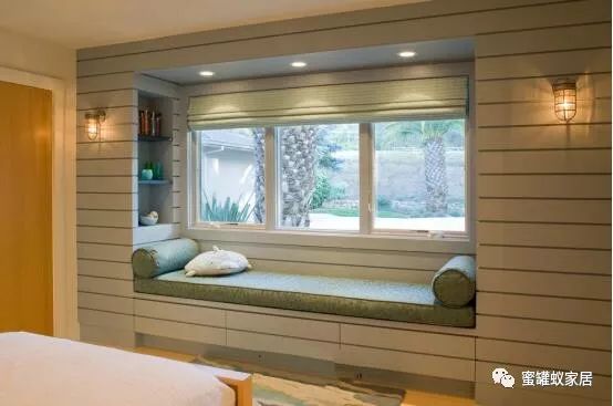 8款不同飄窗裝修效果圖 老婆這樣改飄窗感覺(jué)沙發(fā)都省了！