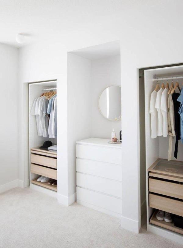 三亞裝修公司：小戶型房子裝修，臥室墻上挖三個(gè)壁櫥！