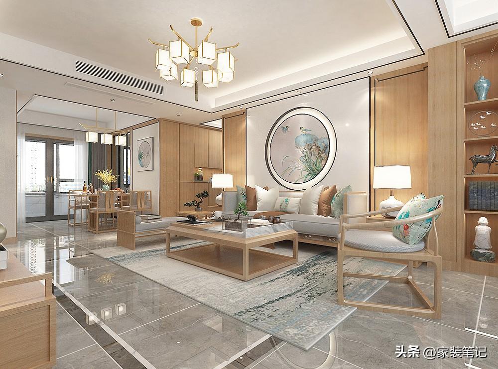 發(fā)現(xiàn)一戶(hù)長(zhǎng)沙夫妻的新家，110㎡的新中式風(fēng)裝修，全屋高級(jí)感滿(mǎn)滿(mǎn)