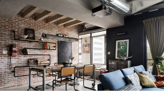 毛坯房直接入住好不好？工業(yè)風(fēng)不就這樣嗎？美觀又很有個(gè)性