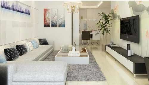 新房裝修，被朋友家的客廳驚艷到了，現(xiàn)在都流行這樣鋪瓷磚嗎