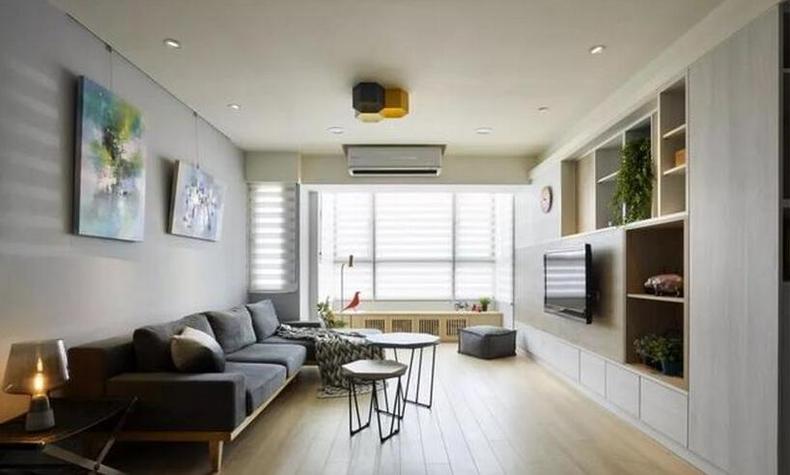 99㎡家餐廳做玻璃墻，通透明亮，很實用