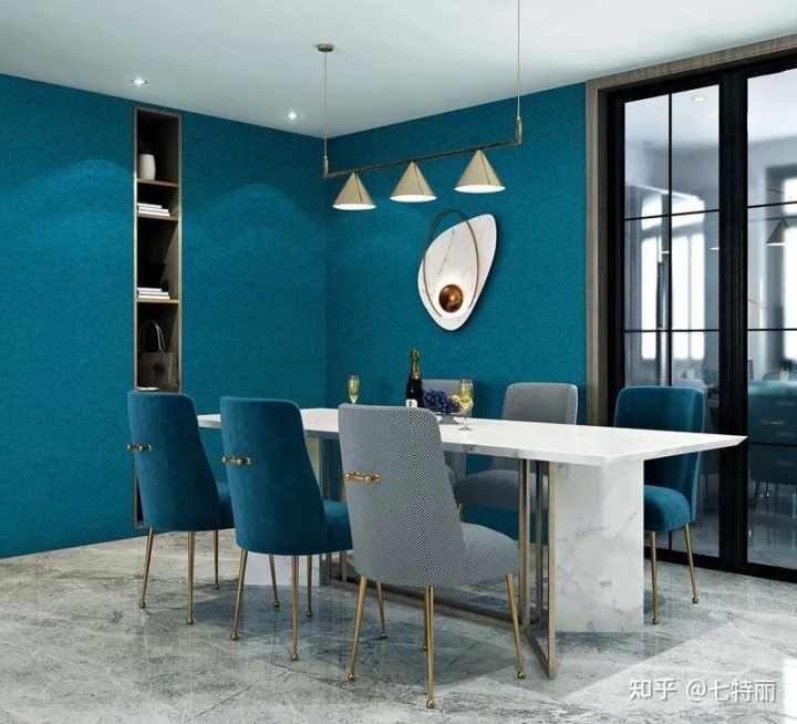 地中海風格墻布搭配設(shè)計特點美翻你！