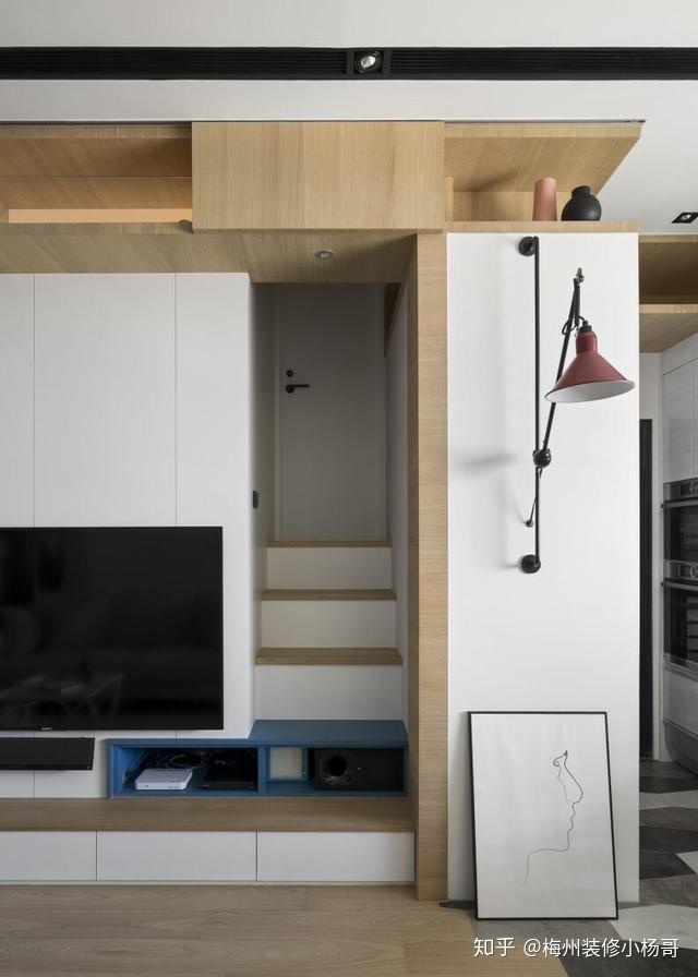 梅州裝修，40平米小戶型，大空間的巧妙設(shè)計(jì)