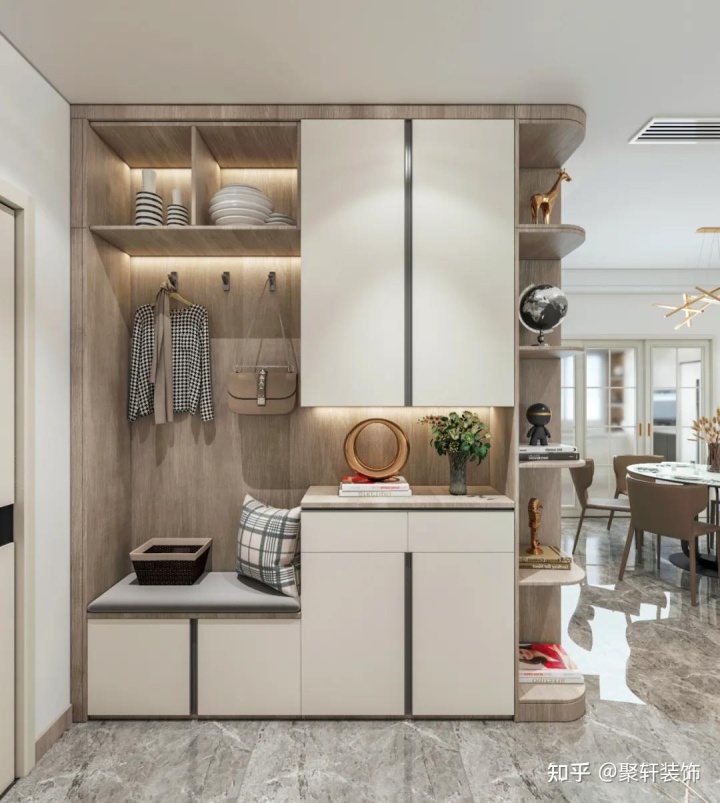 開門見廳太尷尬，7種玄關(guān)隔斷裝修案例，進門就讓人眼前一亮！